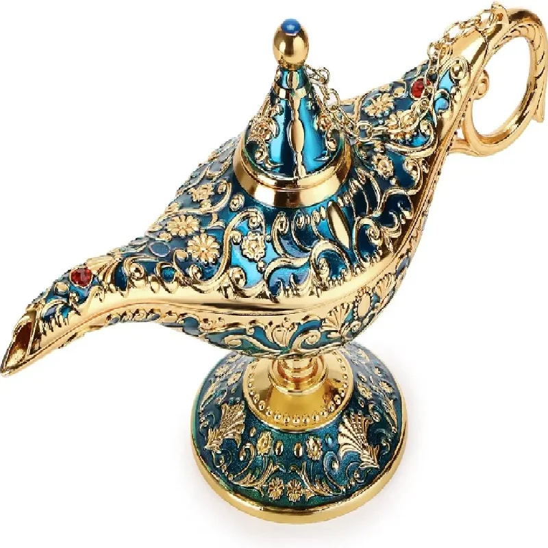 Collectible Vintage Lamps - Vintage Magische Legende Aladdin Genie Lampe
