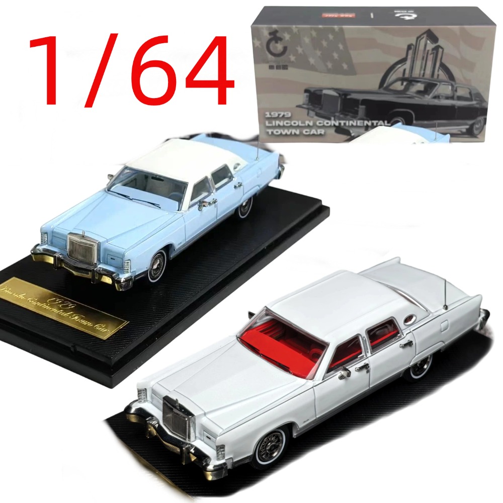 Vintage Collectible & Vintage Dolls - Turning Crush Diecast 1/64 Maßstab Lincoln
