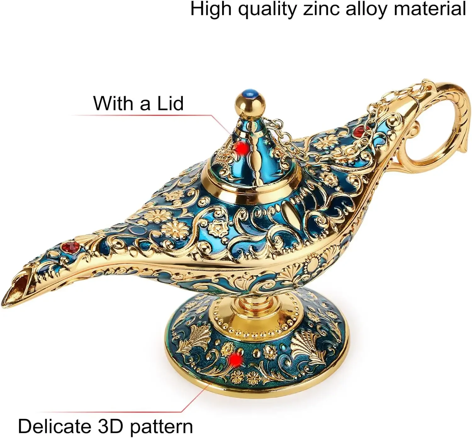 Collectible Vintage Lamps - Vintage Magische Legende Aladdin Geist-Lampe für