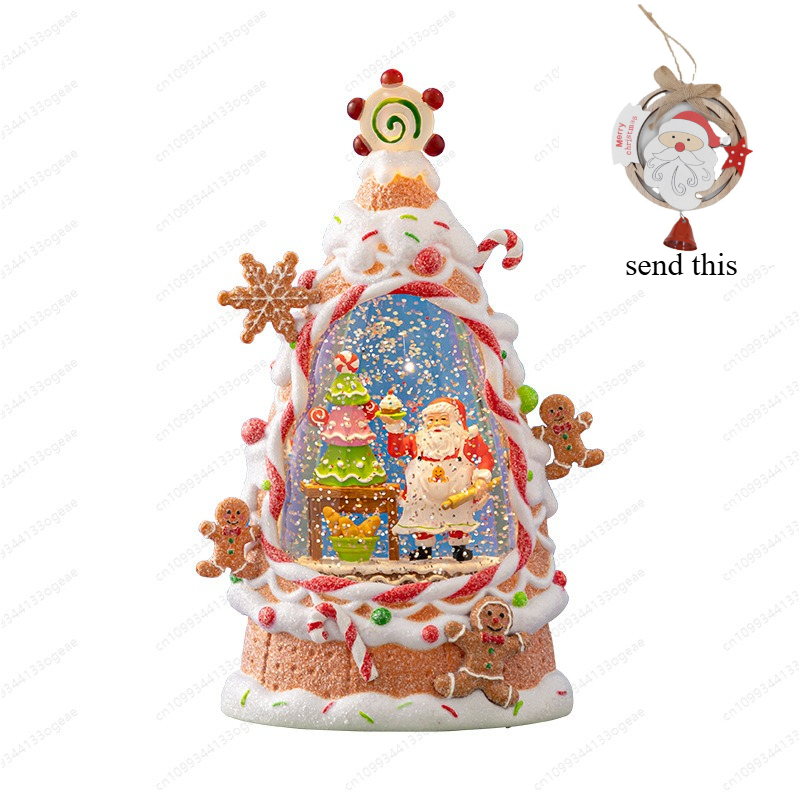 Collectible Vintage Lamps - Weihnachtslaterne im Vintage-Stil, animiertes Weihnachtsmann-Zugset mit