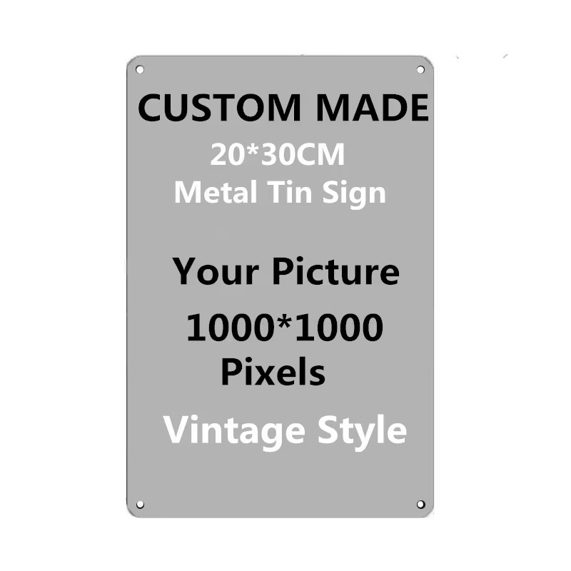 Personalisiertes Metallschild  – Vintage Collectible Signs Bewertung und Preis