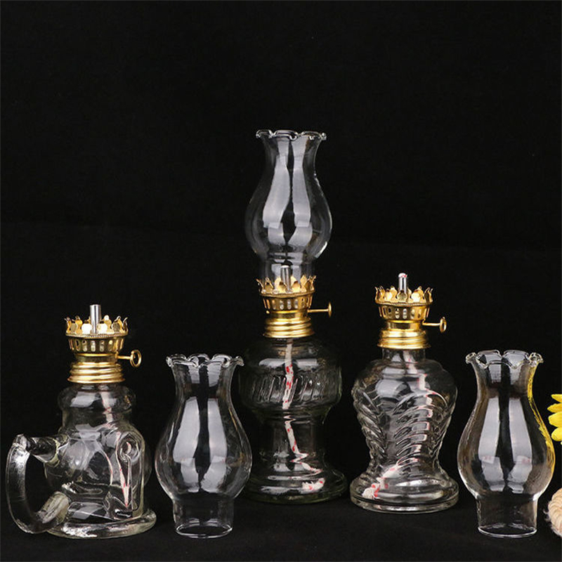 Glas-Öllampe, klassische Retro – Collectible Vintage Lamps Bewertung und Preis