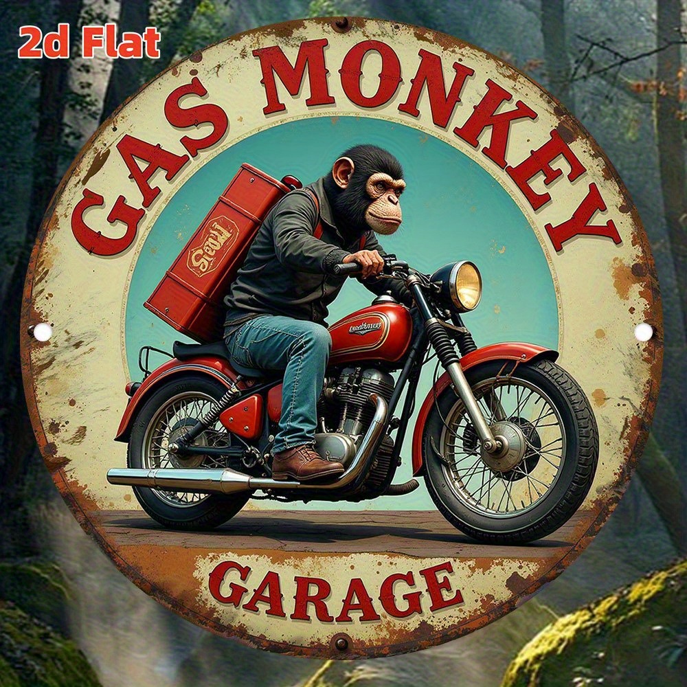 Vintage Gas Monkey Garage Wand – Vintage Collectible Signs Bewertung und Preis