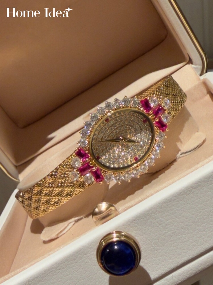 Vintage Damen-Quarzuhr in oval – Vintage Watch Crystal Bewertung und Preis