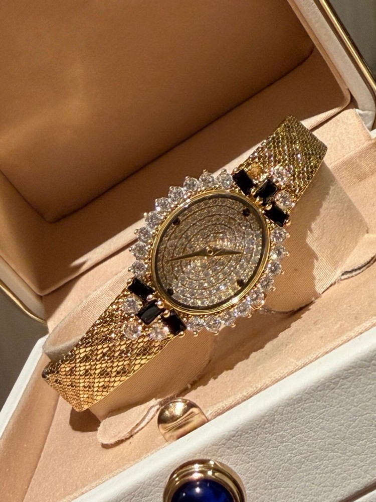 Vintage Damen-Quarzuhr in oval – Vintage Watch Crystal Bewertung und Preis