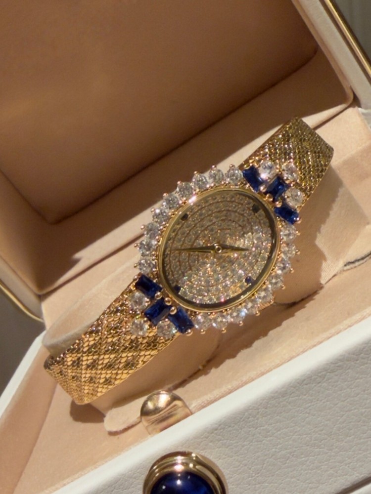Vintage Damen-Quarzuhr in oval – Vintage Watch Crystal Bewertung und Preis