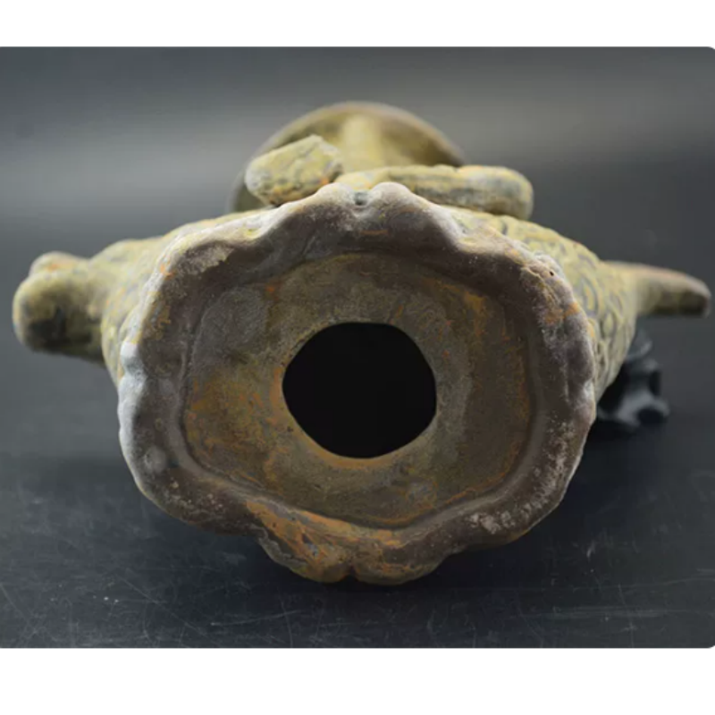 Vintage Yue Kiln Qilin Öllampe – Collectible Vintage Lamps Bewertung und Preis