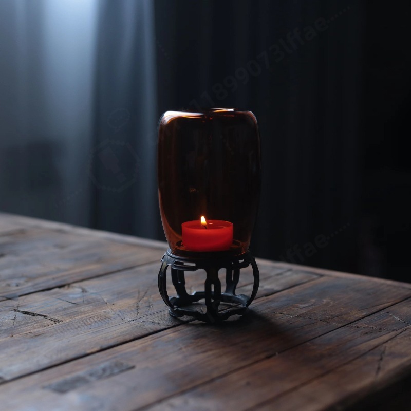 Vintage Glas-Kerzenhalter Zen- – Collectible Vintage Lamps Bewertung und Preis