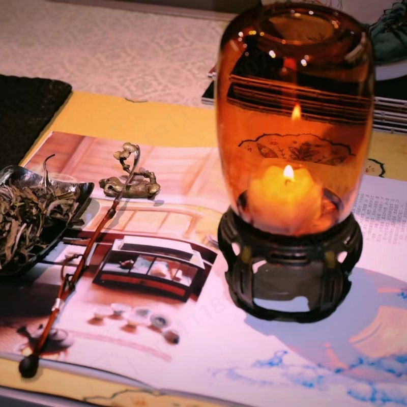 Vintage Glas-Kerzenhalter Zen- – Collectible Vintage Lamps Bewertung und Preis