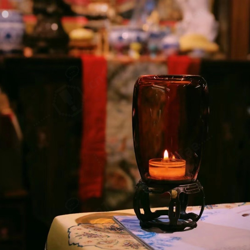 Vintage Glas-Kerzenhalter Zen- – Collectible Vintage Lamps Bewertung und Preis