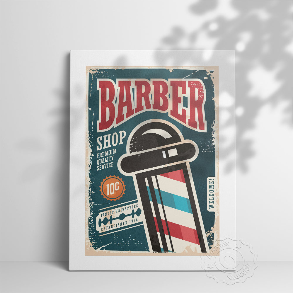 Barber Shop Vintage Art Collec – Collectible Vintage Lamps Bewertung und Preis