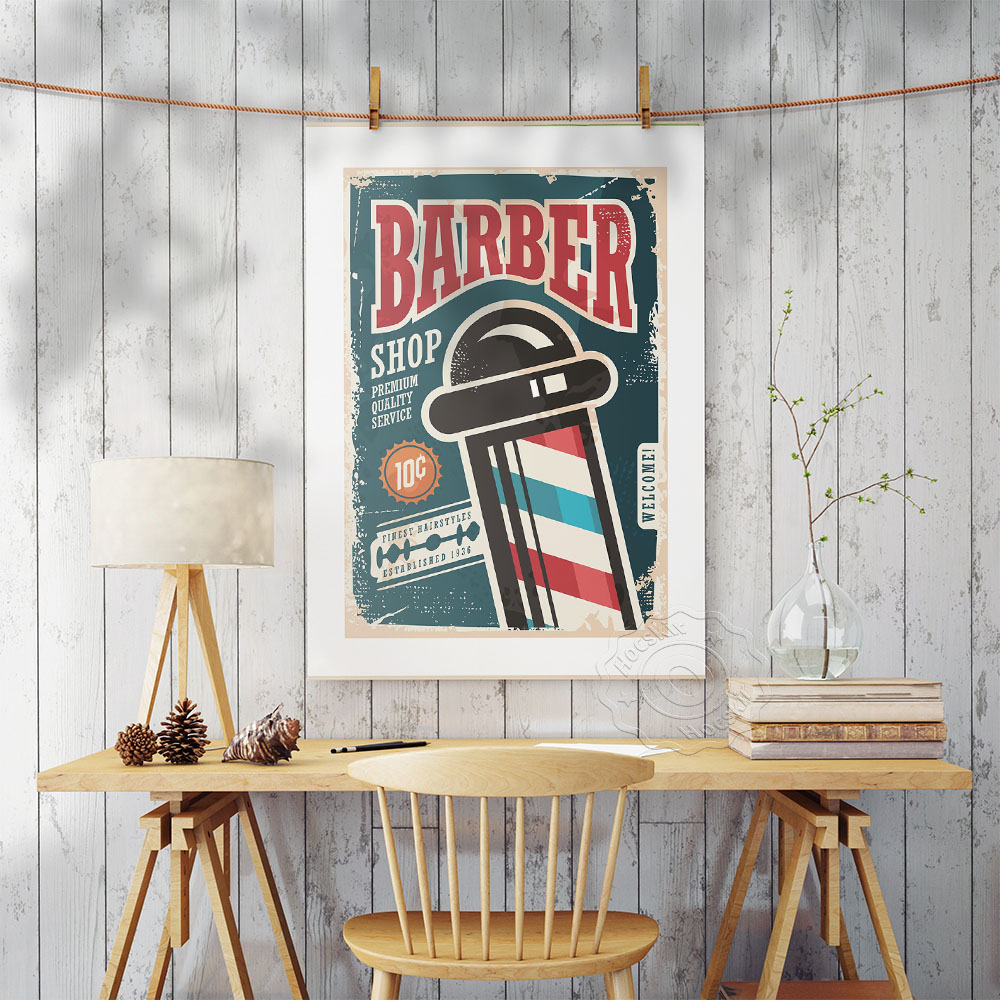 Barber Shop Vintage Art Collec – Collectible Vintage Lamps Bewertung und Preis